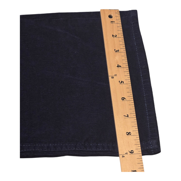 Gap Baby Boot Mid Rise Corduroy Pants Womens 12L Navy High Stretch Academia NWT - Picture 14 of 14